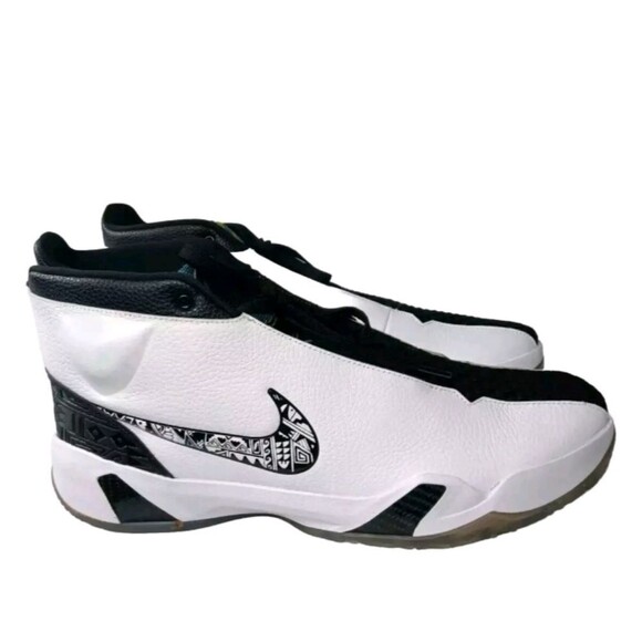 Nike Zoom Heritage N7 Tinker Hatfield Shoes Men\'s Size 18 Black White CI1683-100 main image 6